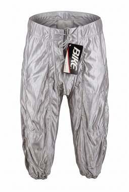 Bike Athletic Vintage Shiny Silver Metallic Football Pants #1332